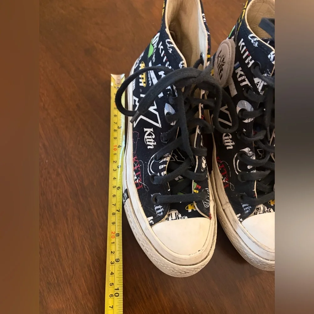 Converse x KITH 10th Anniversary Chuck 70 High Black Chucks, Shoes, Sneakers